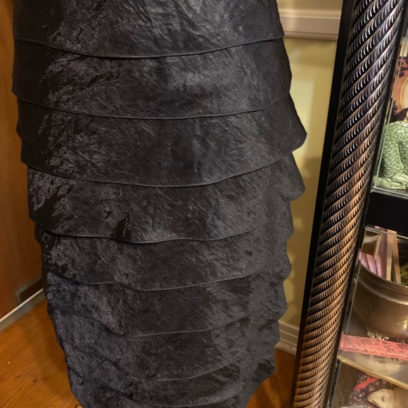 ❤️❤️❤️Adrianna Papell Little Black Dress 8 - Picture 5 of 8